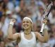 Marion Bartoli a souffert et fini par céder à l'Allemande Sabine Lisicki, en quart de finale de Wimbledon 2011.