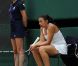 Marion Bartoli a souffert et fini par céder à l'Allemande Sabine Lisicki, en quart de finale de Wimbledon 2011.