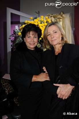 Claire Chazal et Anne Sinclair en janvier 2010. 
