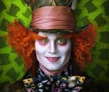 Johnny Depp en Chapelier fou pour Alice au pays des merveilles