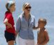 Ava et Deacon, les enfants de Reese Witherspoon, sont les portraits crachés de l'actrice. Malibu, 4 juillet 2011