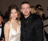 Justin Timberlake et Jessica Biel à New York, le 3 mai 2010.