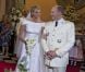Albert et Charlene lors de leur mariage religieux le 2 juillet 2011 à Monaco 