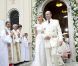Albert et Charlene lors de leur mariage religieux le 2 juillet 2011 à Monaco 