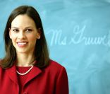 Hilary Swank dans Ecrire pour Exister, en 2007 