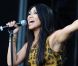 Anggun était présente lors du Concert pour l'égalité, à Paris, le 14 juillet 2011.