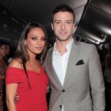 Mila Kulis et Justin Timberlake à l'avant-première du film Sexe entre Amis à New York, le 18 juillet 2011