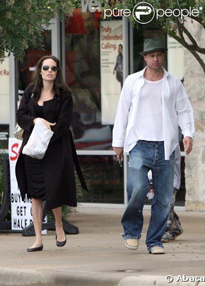 Angelina Jolie et Brad Pitt