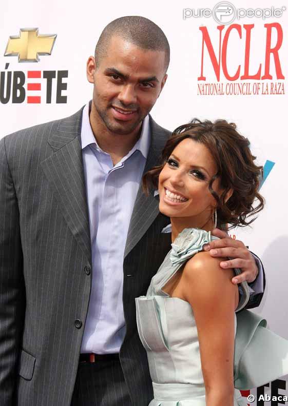 Tony Parker et Eva Longoria