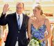 Le prince Albert et la princesse Charlene de Monaco consacraient jeudi 21 juillet leur première sortie officielle, au lendemain de leur retour de lune de miel, à l'exposition L'Histoire du mariage princier prolongeant la magie de leur noce.