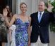 Le prince Albert et la princesse Charlene de Monaco consacraient jeudi 21 juillet leur première sortie officielle, au lendemain de leur retour de lune de miel, à l'exposition L'Histoire du mariage princier prolongeant la magie de leur noce.
