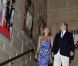 Le prince Albert et la princesse Charlene de Monaco consacraient jeudi 21 juillet leur première sortie officielle, au lendemain de leur retour de lune de miel, à l'exposition L'Histoire du mariage princier prolongeant la magie de leur noce.