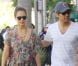 Jessica Alba entourée de sa famille. Son époux Cash Warren et leur fille Honor 