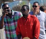 P. Diddy est en vacances à Saint-Tropez : il s'est produit au Gotha Club le 29 juillet 2011, avant de profiter de la plage le lendemain. 