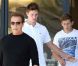 Arnold Schwarzenegger fête ses 64 ans avec ses fils lors d'une journée chargée