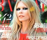 Claudia Schiffer a pris la pose pour les magazines Harper\'s Bazaar anglais (juillet), grec et tchèque en août. <br />
