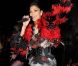 Nicole Scherzinger en concert privée pour KIIS FM au Hard Rock Cafe de Hollywood, le 3 août 2011.