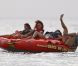 Rihanna en vacances à la Barbade le 4 août 2011