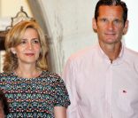 Cristina d\'Espagne et son époux au club nautique de Majorque. Le 4 août 2011