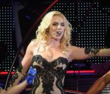 Britney Spears sur scène, en juin 2011.