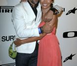 Francesco Quinn et sa seconde épouse, Valentina, en 2009 