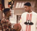 Will Smith et Alfonso Ribeiro dans  Le Prince de Bel-Air , 1990.
