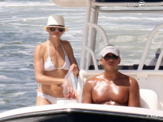Cameron Diaz et son chéri Alex Rodriguez en vacances à Miami le 25 juillet 2011