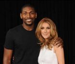 Ron Artest et Céline Dion, à Las Vegas, août 2011.