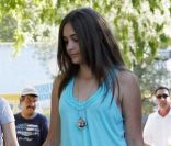 Paris, Blanket et Prince Jackson (accompagné de sa petite amie Niki) passent l'après-midi du mercredi 3 août au parc Six Flags de Valencia, près de Los Angeles.
