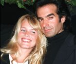 David Copperfield et Claudia Schiffer en août 1995 