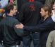 Brad Pitt sur le tournage de World War Z à Glasgow en Ecosse le 17 août 2011