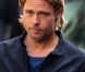 Brad Pitt sur le tournage de World War Z à Glasgow en Ecosse le 18 août 2011