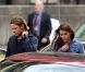 Brad Pitt sur le tournage de World War Z à Glasgow en Ecosse le 18 août 2011