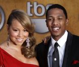 Mariah Carey et son mari Nick Cannon en janvier 2010 à Los Angeles