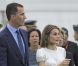 Letizia et Felipe d'Espagne lors de la veillée du pape Benoît XVI à  Madrid pour les Journées Mondiales de la Jeunesse le 20 août 2011