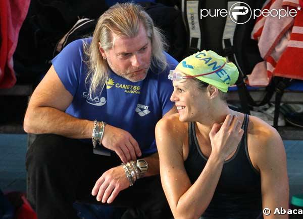 Phlippe Lucas et Laure Manaudou