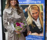 La princesse Madeleine, marraine de l'association Min Stora Dag, assistait au dîner de l'organisme le 24 août 2011 à Stockholm.