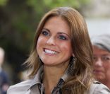 La princesse Madeleine, marraine de l'association Min Stora Dag, assistait au dîner de l'organisme le 24 août 2011 à Stockholm.