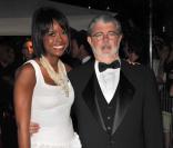 George Lucas et sa girlfriend Mellody Hobson
