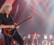Brian May, guitariste de Queen, aux côtés de Lady Gaga/Jo Calderone lors des MTV Video Music Awards, à Los Angeles, le 28 août 2011.