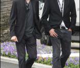 Guillaume Canet à cannes avec un ami