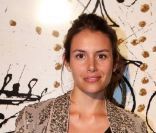 Louise Monot lors du vernissage de l\'exposition L\'art, l\'amour, la mode. Le 1er septembre  2011