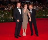 John C. Reilly, Kate Winslet et Christoph Waltz lors de l'avant-première du film Carnage au festival de Venise le 1er septembre 2011