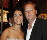 Sabrina Ouazani et Xavier Beauvois lors de la cérémonie d'ouverture du Festival du cinéma américain de Deauville. Le 2 septembre 2011
