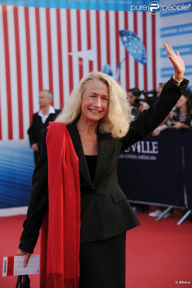 Brigitte Fossey à la cérémonie d'ouverture du Festival du cinéma américain de Deauville. 2 septembre 2011
