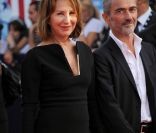 Nathalie Baye et Angelin Preljocaj à la cérémonie d'ouverture du Festival du cinéma américain de Deauville. 2 septembre 2011