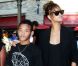 Rihanna se promène avec son petit frère Rajad Fenty à Los Angeles le 3 septembre 2011