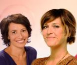 Daphné Bürki est aux commandes des Maternelles sur France 5 à 8h55 depuis le lundi 5 septembre. Ici avec toute son équipe. 