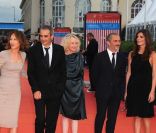 Tout le jury du festival lors de la cérémonie de clôture du festival du film américain de Deauville, le 10 septembre 2011