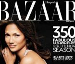 La superbe Jennifer Lopez en couverture du Harper\'s Bazaar australien de mars 2003.<br />